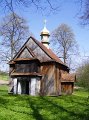 Kościół drewniany w Tłuczani (1)